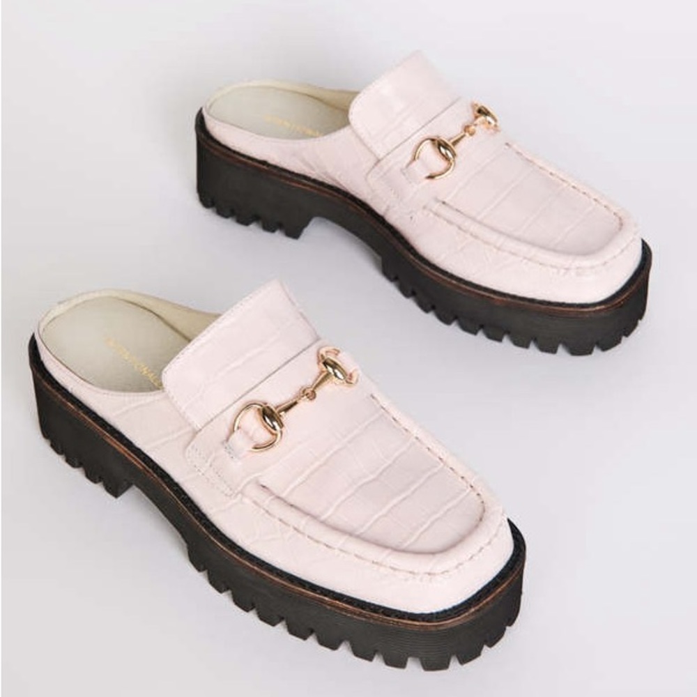 Intentionally Blank - Kowloon Loafer Mules